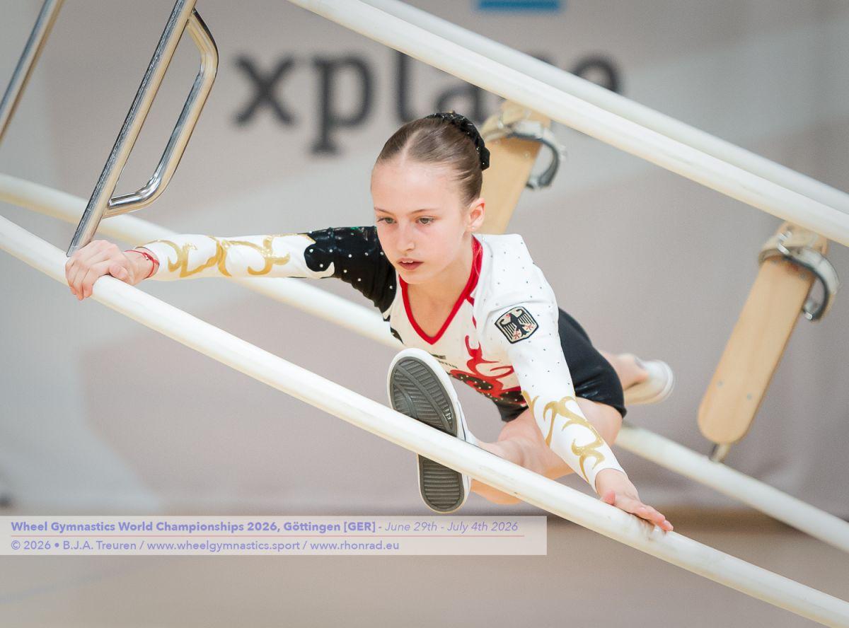 Maria Kaas ist Rhönrad-Weltmeisterin